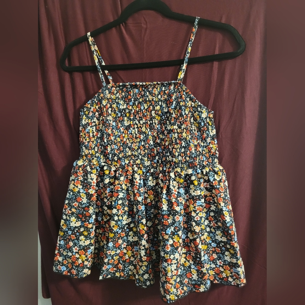 SHEIN MOD Plus Ditsy Floral Print Cami Top